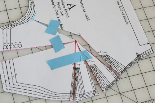 How to do a Full Bust Adjustment — In the Folds