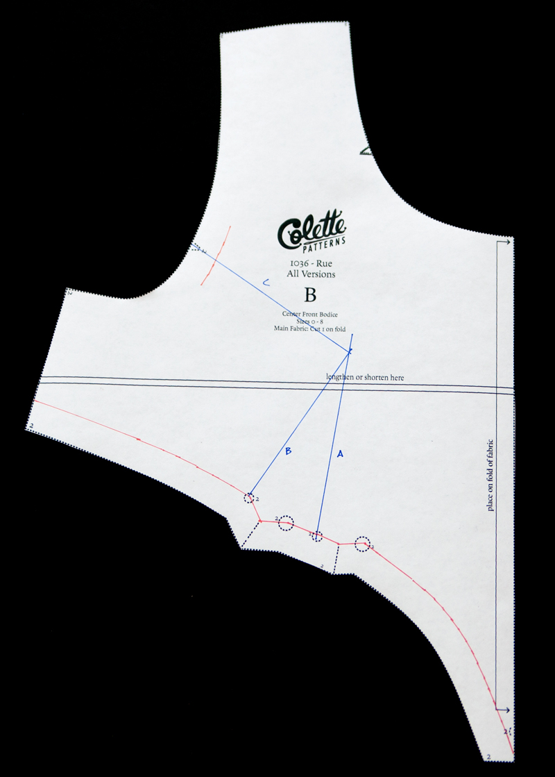 Smaller Bust Adjustment (SBA) for a Raglan Sleeve Garment - Grove – Twig +  Tale